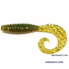 Сьедобный силикон Bait Breath Curly Grub 3,5
